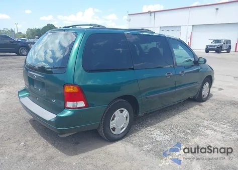 2002 Ford Windstar Lx z USA, uszkodzony, nr VIN 2FMZA51472BB70792